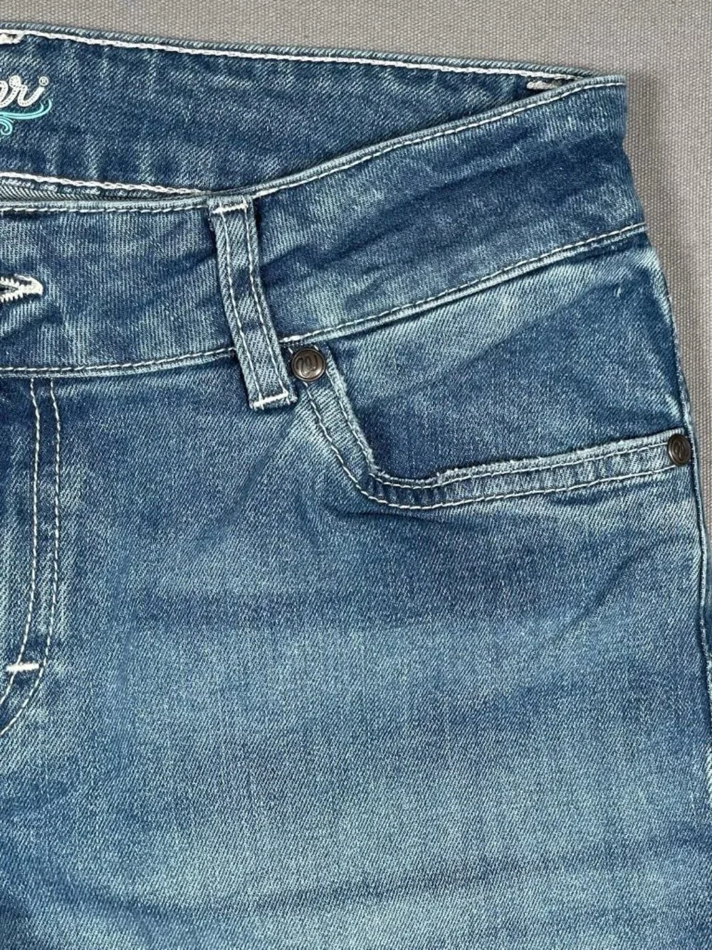 NWT Wrangler Retro Sadie Low Rise Stretch Trouser Jeans - Women Size 30/9 X 32 - Picture 6 of 16
